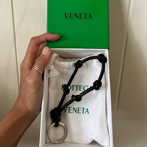 Authentic Bottega keychain (black)